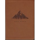 NLT Giant Print Premium Value In British Tan Mountain LeatherLike